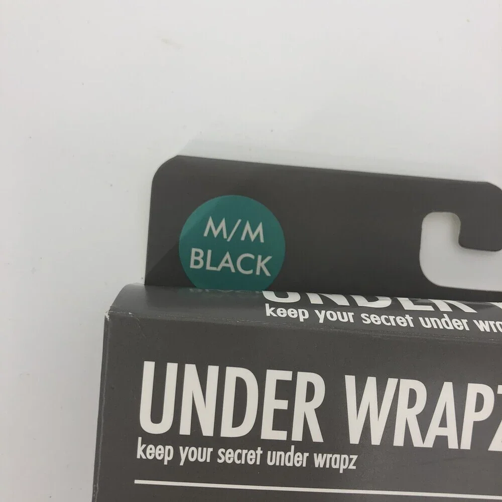 Under Wrapz Pregnancy Belly Hip and Back Support Wrap Black M/M With Gel Pack